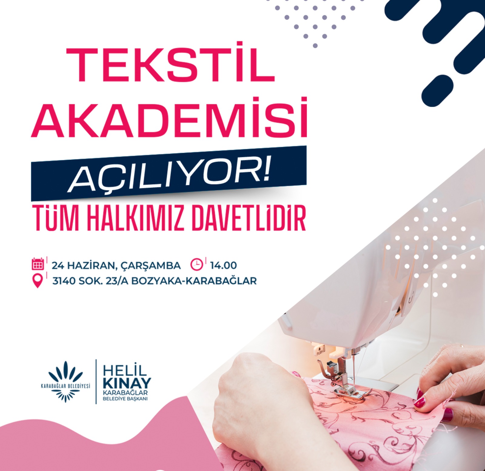 Tekstil Akademisi Açılıyor